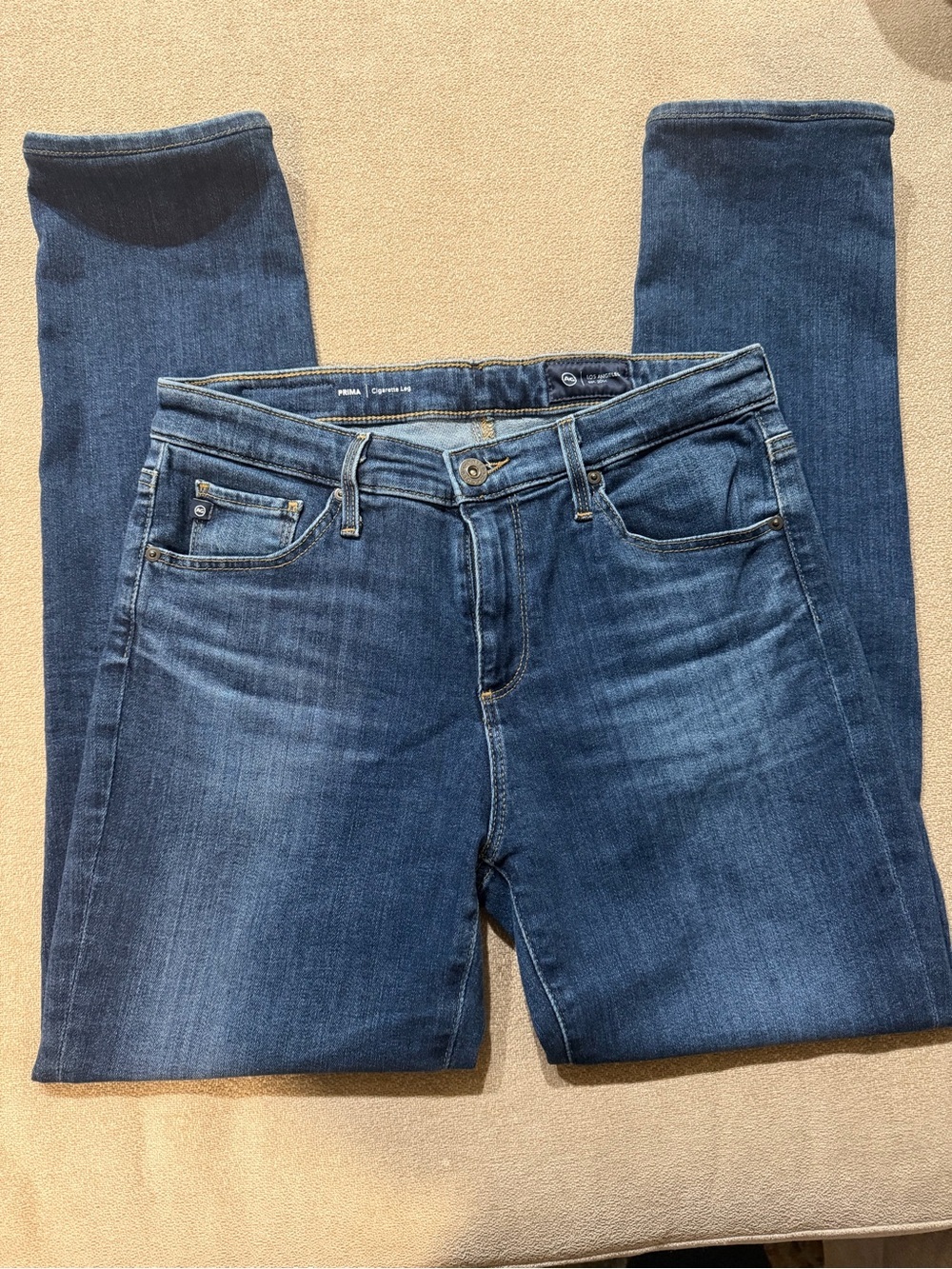 AG Adriano Goldschmied Prima Jeans Cigarette Leg - size 27